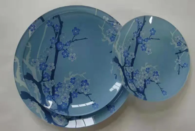 Wholesale Toughened Glass Plate Toughened Fruit Plate